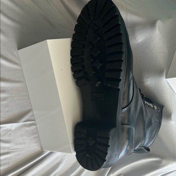 J. Crew Black Combat Boots - Picture 4 of 6